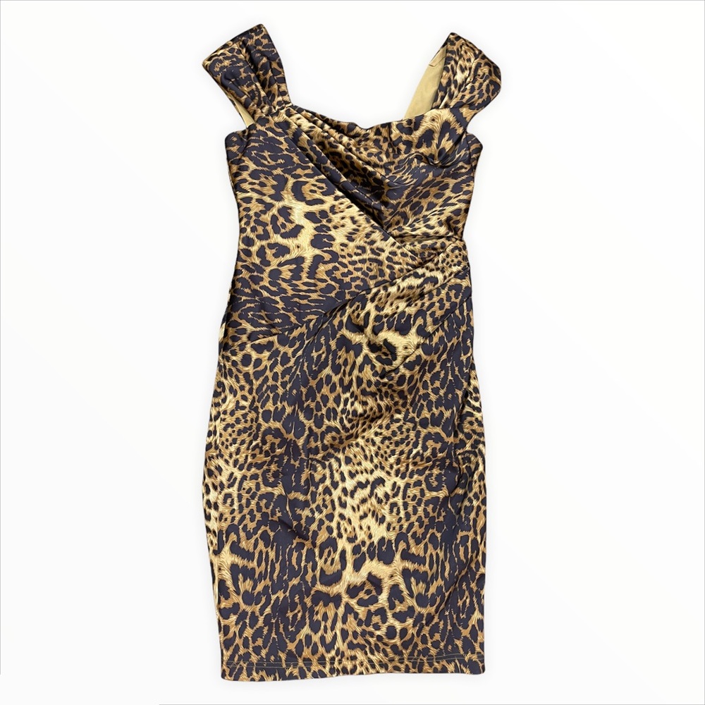 Tadashi Shoji Animal Print Dress